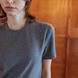 Camiseta entallada Brando, gris oscuro
