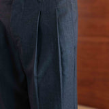 Pantalones de lana Dylan, gris carbón