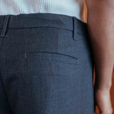 Pantalones de lana Dylan, gris carbón