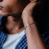 Pulsera Vita, plateada