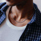 Collar Briar, plateado