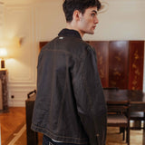 Chaqueta encerada Sage