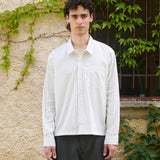 Camisa Nika, a rayas blancas