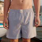 Pantalones cortos de baño Kai, rayas azules