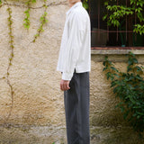 Camisa Nika, a rayas blancas