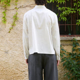 Camisa Nika, a rayas blancas