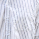 Camisa Nika, a rayas blancas