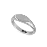 Anillo Bale, plateado