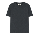 Camiseta de canalé Bernard, gris oscuro
