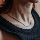 Collar Briar, plateado