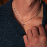 Collar Ansel, plateado