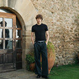 Camiseta ajustada Brando, negra