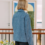 Chaqueta de tweed bouclé Apollo