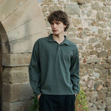 Polo de algodón Mateo, caqui