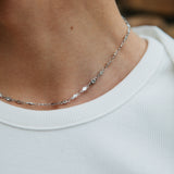 Collar Helio, plateado