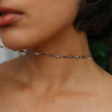 Collar Helio, plateado