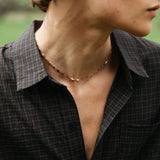 Collar Helio, dorado