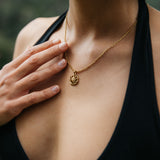 Collar Elios, dorado
