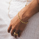Pulsera Brent, dorada