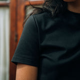 Camiseta ajustada Brando, negra