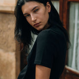 Camiseta ajustada Brando, negra