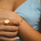 Pulsera Jaxon, dorada