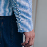 Camisa de seersucker Calvin