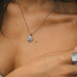 Collar Chance, plateado