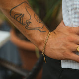 Pulsera Jaxon, dorada