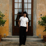 Camiseta ajustada Brando, blanca