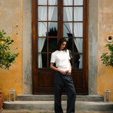 Camiseta ajustada Brando, blanca