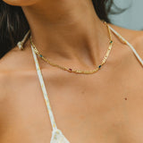 Collar Aubrey, dorado