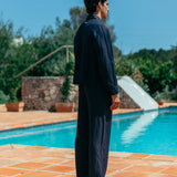 Camisa de lino con cremallera Emile