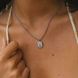 Collar Dante, plateado
