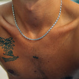 Collar Brody, plateado