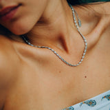 Collar Brody, plateado