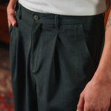Pantalón de rayas Lowen, gris