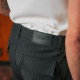 Pantalón de rayas Lowen, gris