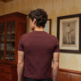 Brando Fitted T-Shirt, Maroon