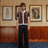 Ripley Knit Shirt, Brown