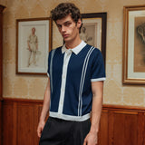 Ripley Knit Shirt, Navy