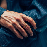 Anillo Renn, dorado