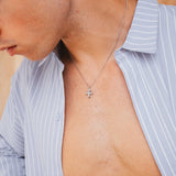 Collar Lucius, plateado