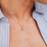 Collar Lucius, plateado