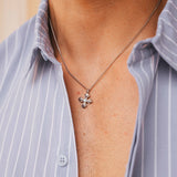 Collar Lucius, plateado