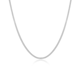 Collar Johnny, plateado