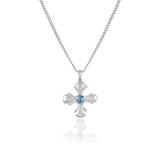 Collar Lucius, plateado