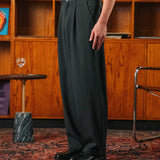 Pantalón de rayas Lowen, gris