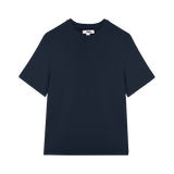 Camiseta de manga corta entallada Brando, azul marino