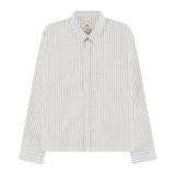 Camisa Nika, a rayas blancas